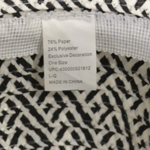 2 Woman's Hats For Spring Summer Beach With Ribbon Decor - Picture 9 of 9